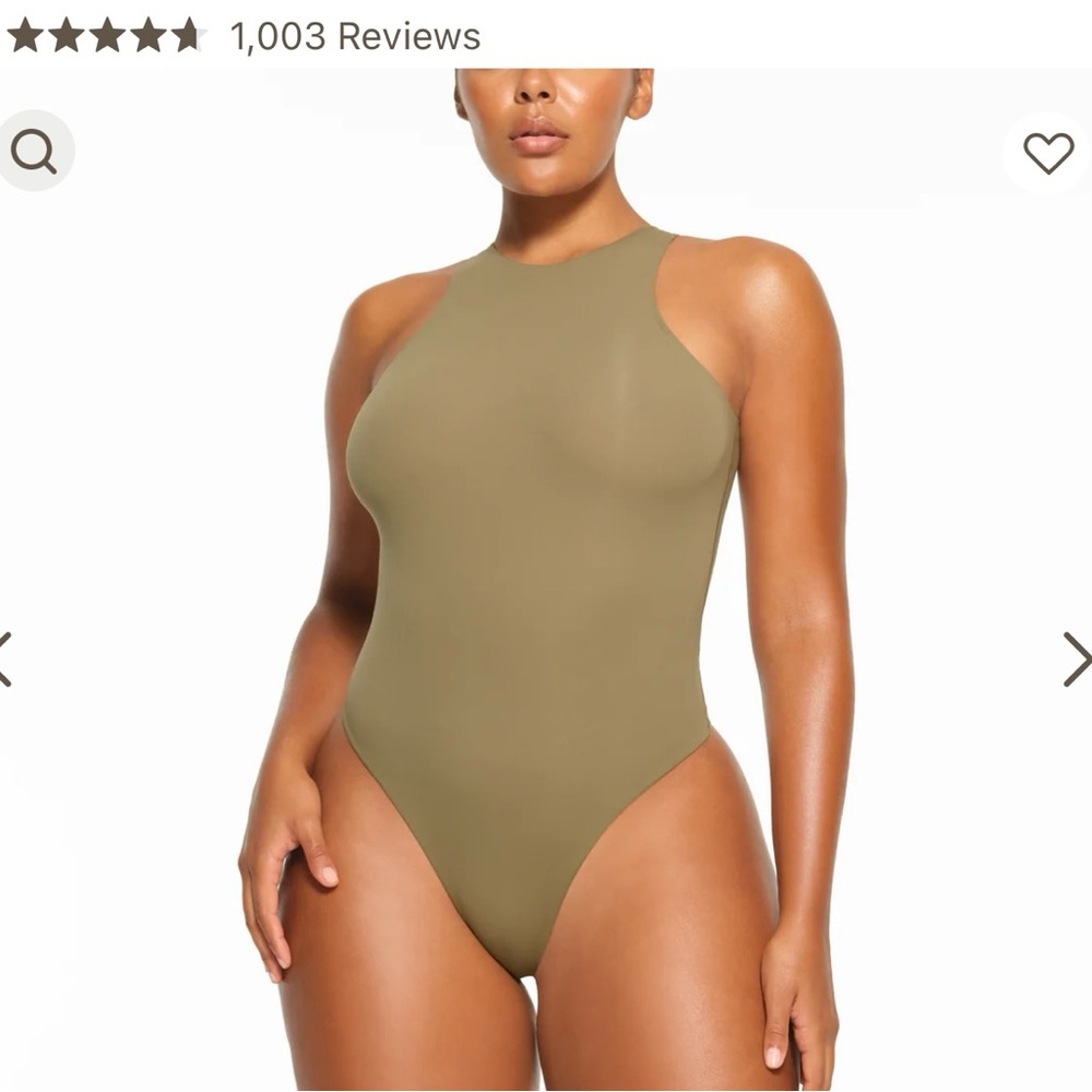 SKIMS Fits Everybody Collection - High Neck Bodysuit